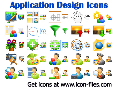 Application Design Icons