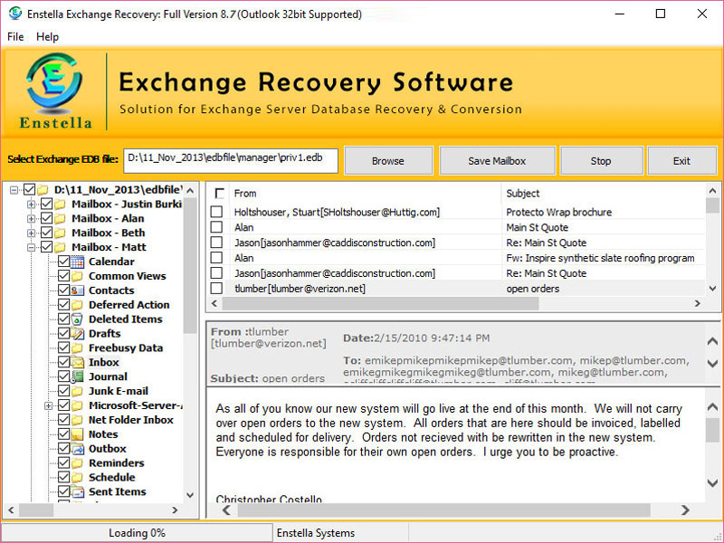 Exchange 2010 Database Recovery