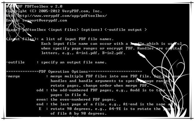 VeryPDF PDF Toolbox Shell for Mac