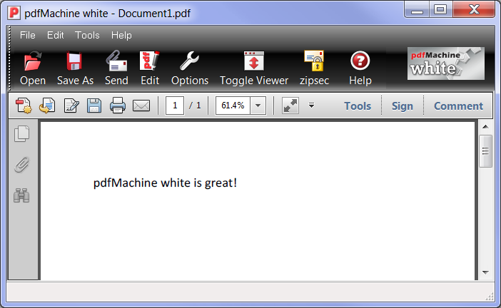 pdfMachine White