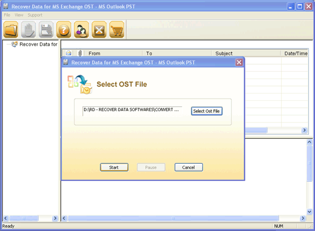 Absolute Outlook OST to PST Converter