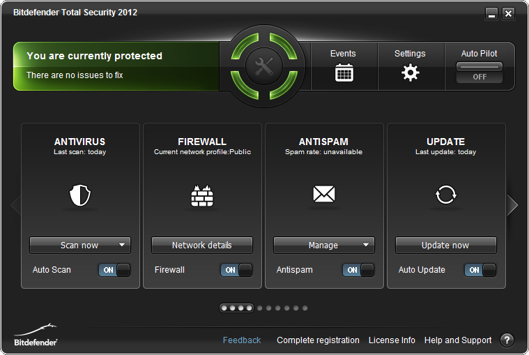 BitDefender Total Security 2012 Tool