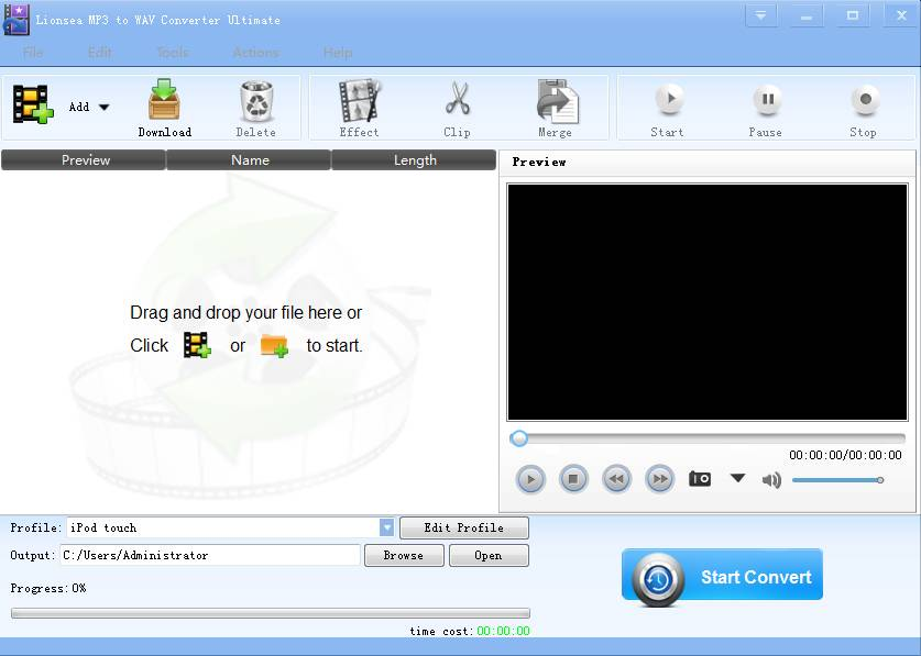 Lionsea MP3 To WAV Converter Ultimate