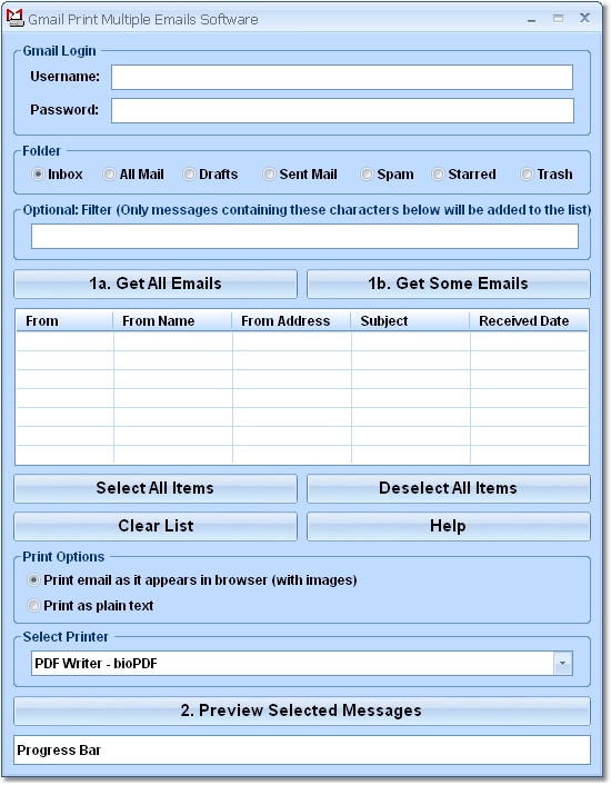 Gmail Print Multiple Emails Software