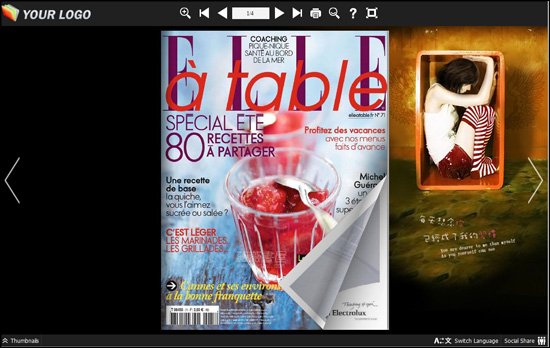 FlipBook Creator Themes Neat: Loving