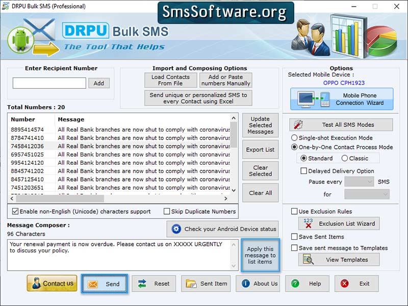 SMS Software