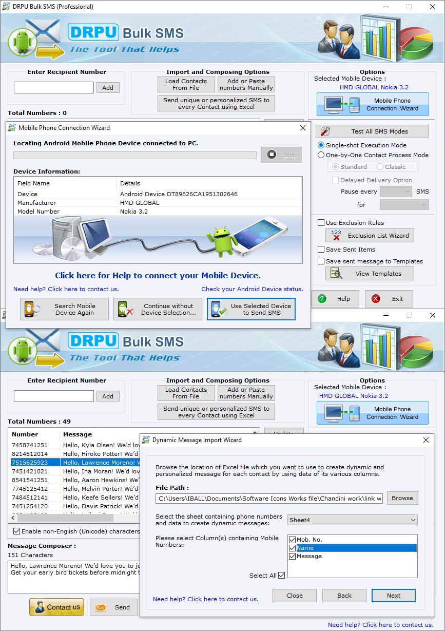 Online SMS