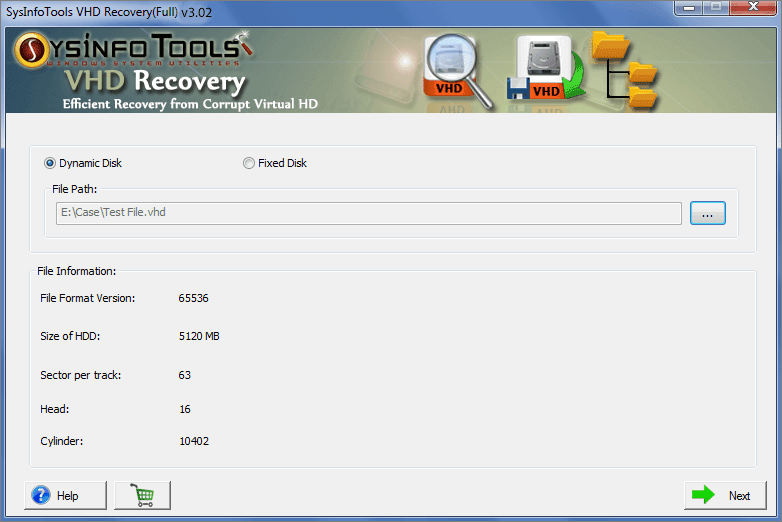 VHD Recovery Software