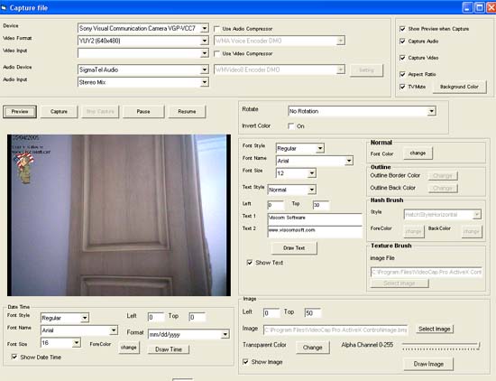 VISCOM Motion Detection SDK ActiveX