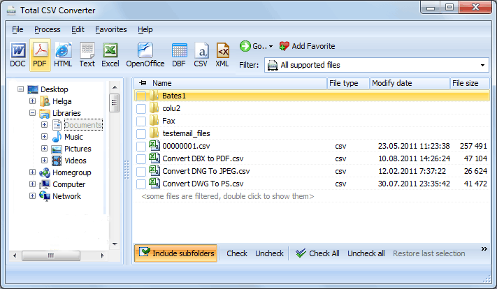Total CSV Converter
