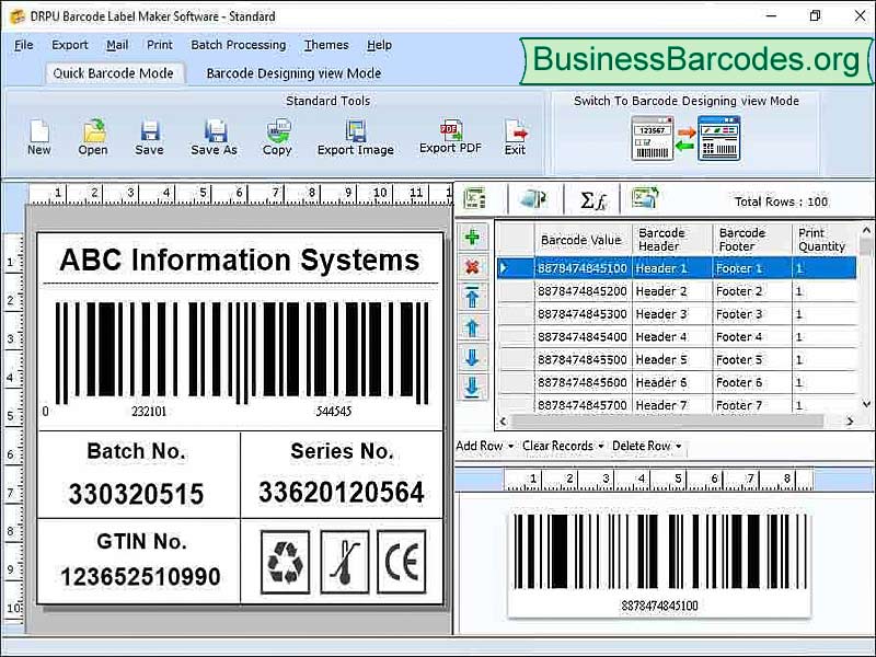 Barcode Generate