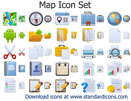 Map Icon Set