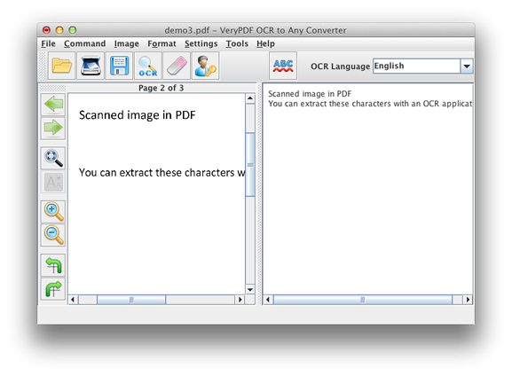 VeryPDF OCR to Any Converter for Mac