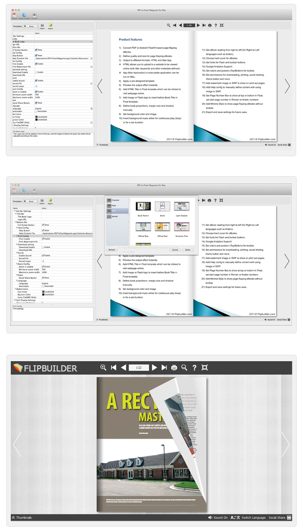 PDF to Flash Catalog for Mac