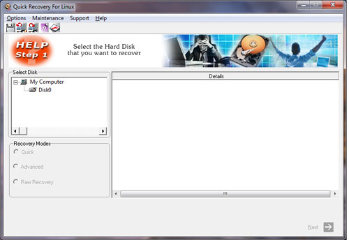 Recover Linux Data