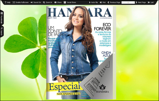 FlipBook Creator Themes Pack Spread Spring