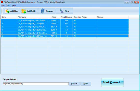Freeware FlipPageMaker PDF to Flash