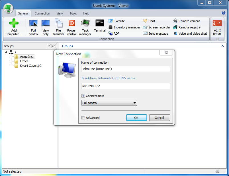 Remote Utilities Free