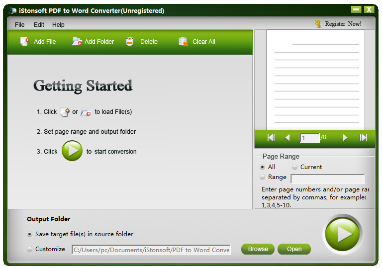 iStonsoft PDF to Word Converter