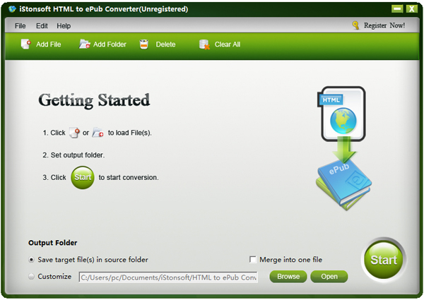 iStonsoft HTML to ePub Converter