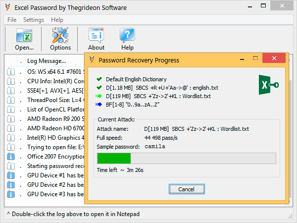 Excel Password