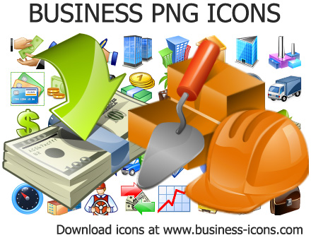 Business PNG Icons
