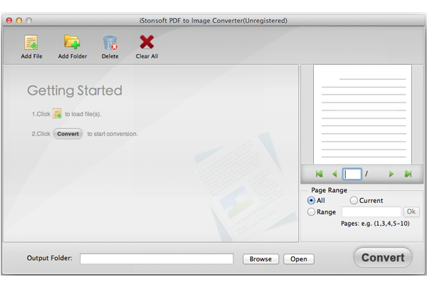 iStonsoft PDF to Image Converter for Mac
