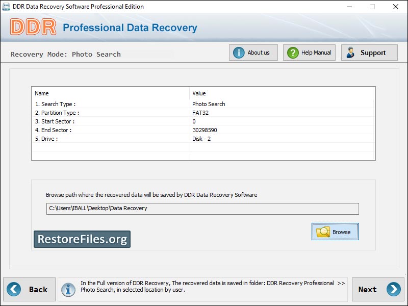 Restore Files
