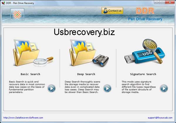 USB Key Chain Drive Recovery