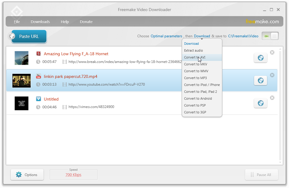 Freemake Video Downloader