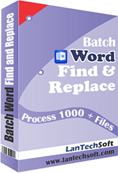 Word Find and Replace Standard