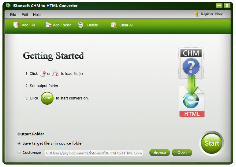 iStonsoft CHM to HTML Converter