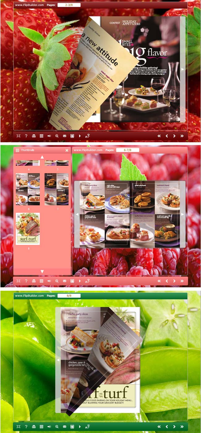 Flipbook_Themes_Package_Float_Fruit