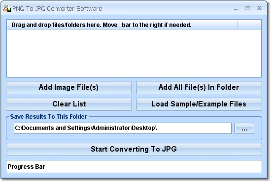 PNG To JPG Converter Software