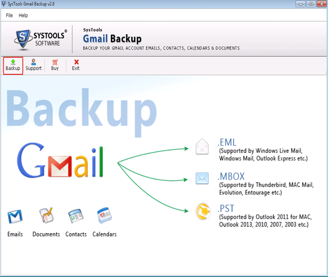 Gmail Backup To PST