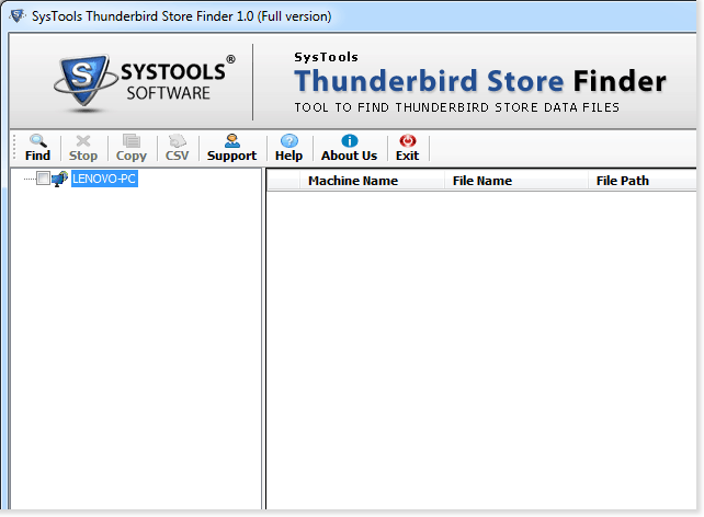 Find Profile Folder in Thunderbird