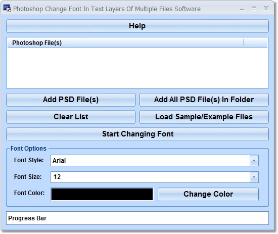 Photoshop Change Font In Text Layers Of Multiple F