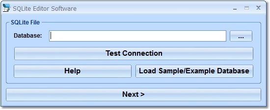 SQLite Editor Software