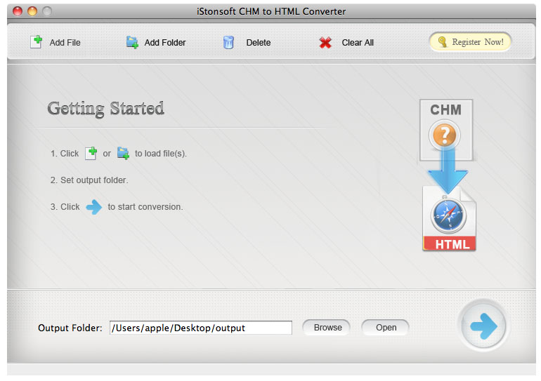 iStonsoft CHM to HTML Converter for Mac