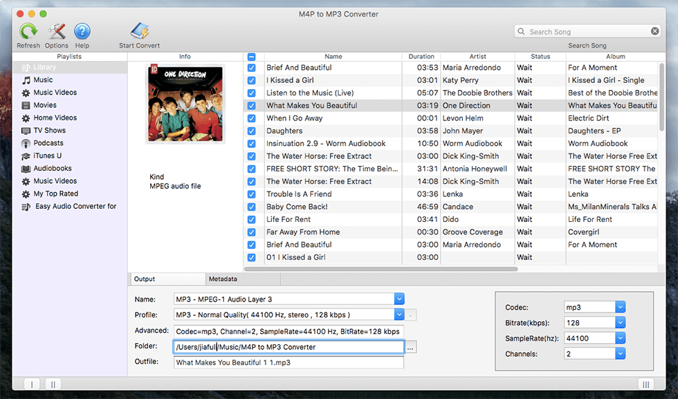 M4P to MP3 Converter for Mac