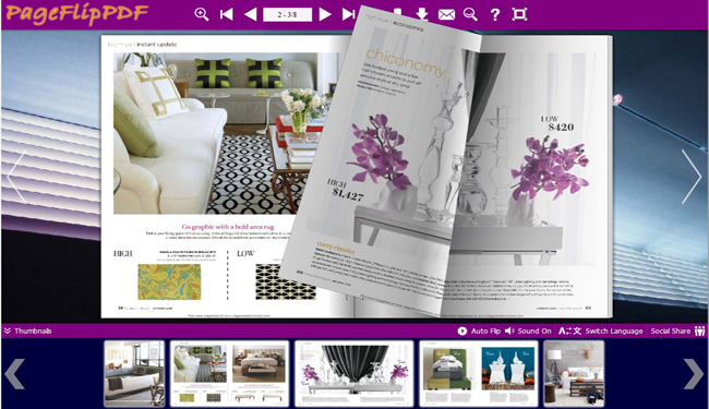 Architecture Theme for Flip Ebook