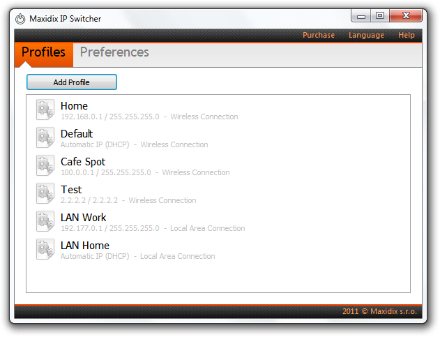 Maxidix IP Switcher