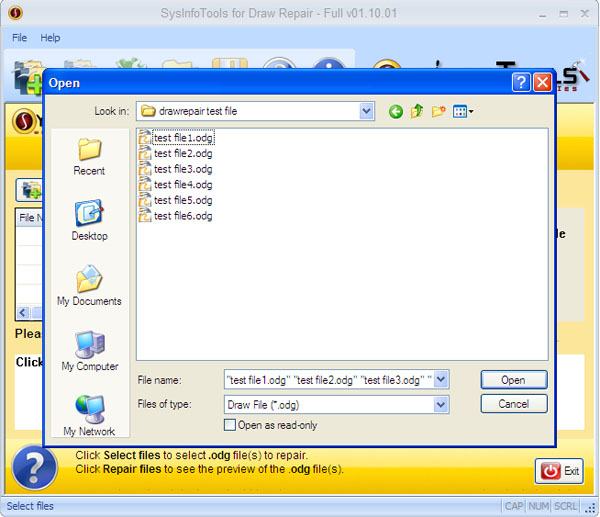SysInfoTools OpenOffice Draw Repair