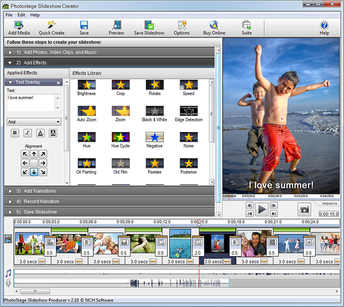 PhotoStage Photo Slideshow