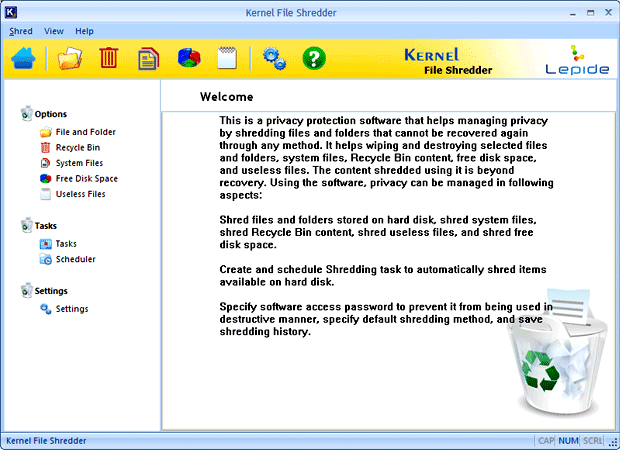 Recovery Files ? File Shredder