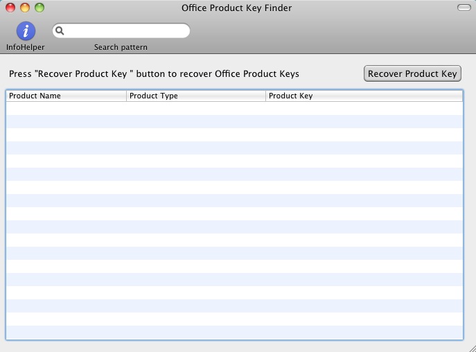 Office Product Key Finder for MAC