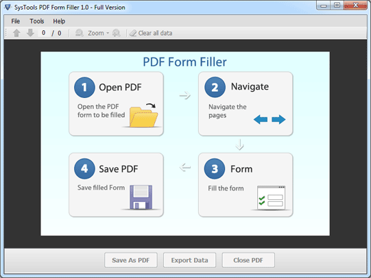PDF Form Filler Software v 1.0