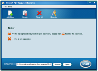 iPubsoft PDF Password Remover