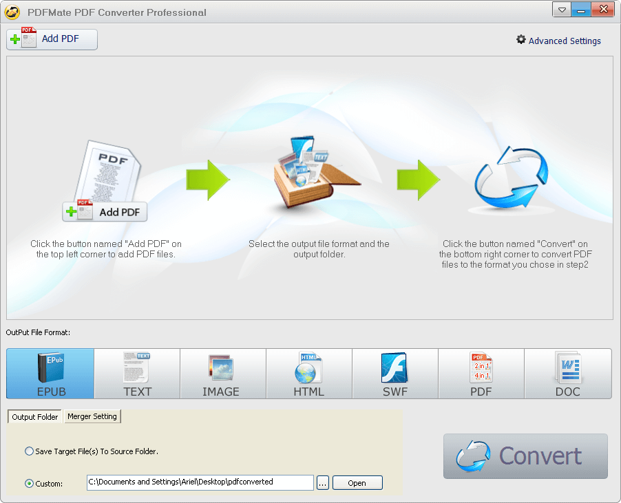 PDFMate PDF Converter Professional