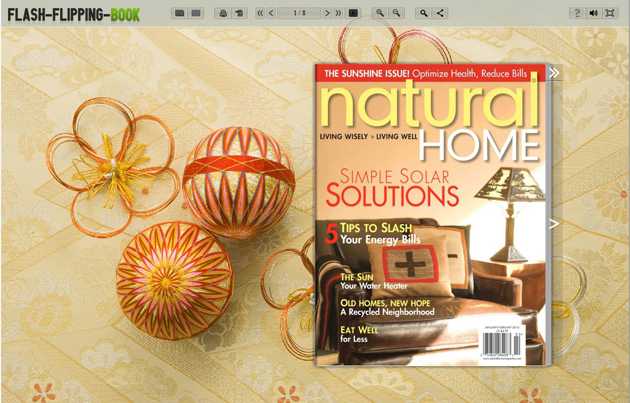 Flipping Book Themes of Knit Decoration